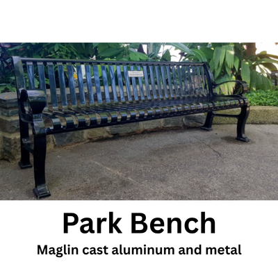 Park Bench Black