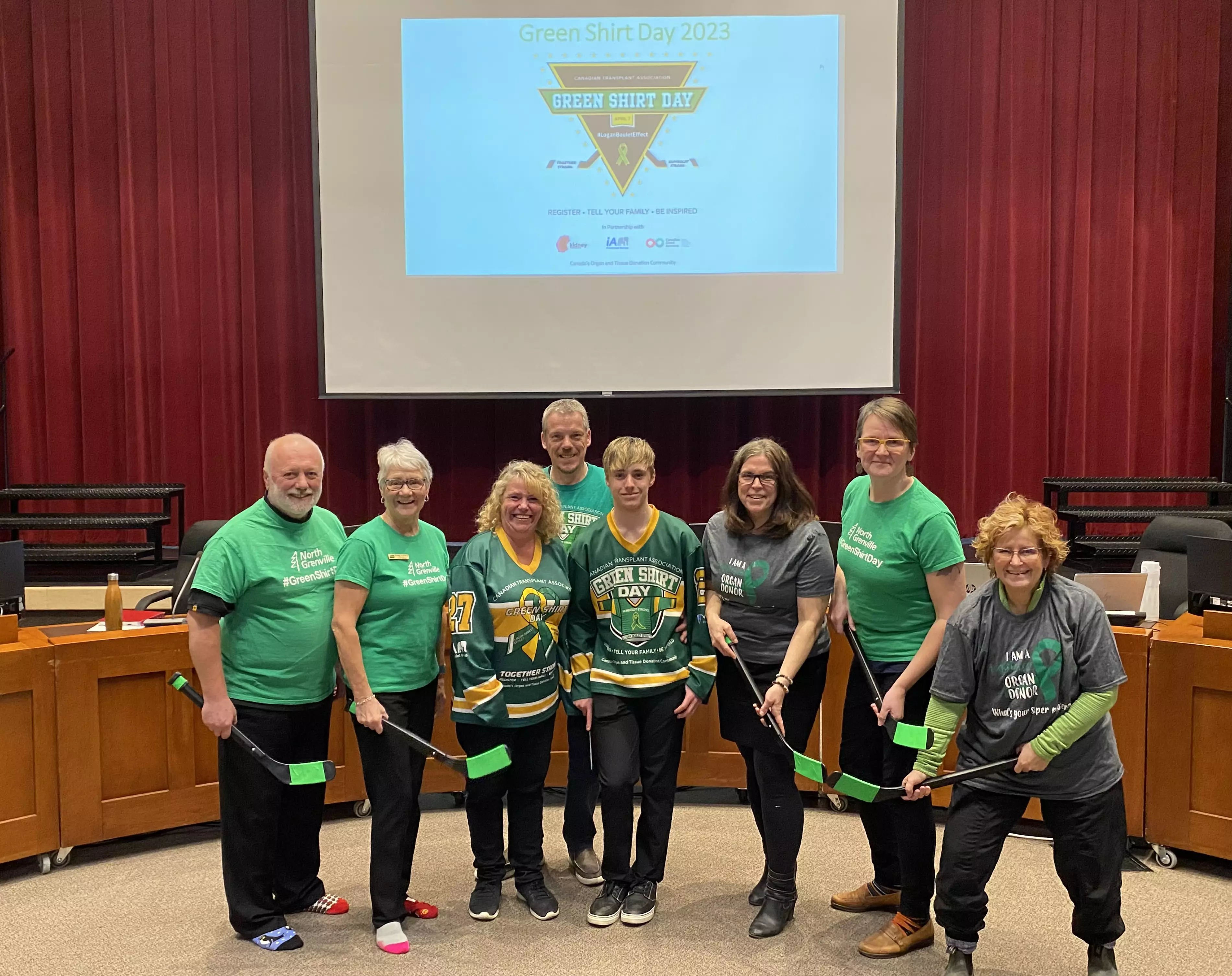 Third annual Green Shirt Day in honour of Humboldt Broncos