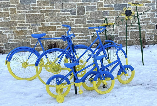 Bike Artwork for Ukraine